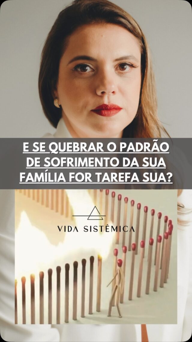 Não adianta fugir do que você tem FORÇA para fazer. Negar que você tem o que precisa HOJE para mudar algo importante no padrão repetitivo das mulheres da sua família vai te paralisar.

Enquanto isso não for claro para você, haverá sentimento de:
- procrastinação
- não merecimento
- fraqueza
- escassez

Para aquelas que decidiram ASSUMIR seu papel na vida: Roda da Vida, a mentoria onde eu e você, juntas, sem mais ninguém, vamos descer as camadas da consciência.

Link na bio.