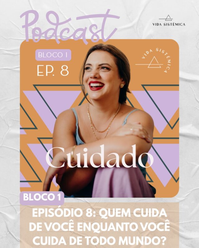 Você cuida de todo mundo…
Mas quando foi a última vez que se incluiu nisso?

No episódio 8 do ConstelaPod, eu falo sobre o cuidado que aprisiona — aquele que a gente oferece por hábito, por lealdade, por medo de ser esquecida.

Mas o cuidado verdadeiro é o que também te inclui.

Com o olhar sistêmico, esse episódio é um convite pra sair do lugar da obrigação… e voltar ao centro de si.

🎧 Episódio 8 – Cuidado
🔗 Link no Spotify
💬 Me conta se também sentiu que esse episódio foi pra você.

#ConstelaPod #VidaSistêmica #CuidarDemais #MulheresQueAcolhem #ConstelaçãoFamiliar #AutocuidadoReal #OlharSistêmico